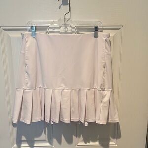Lady Hagen White Golf Skirt